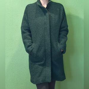 Beautiful green teddy coat